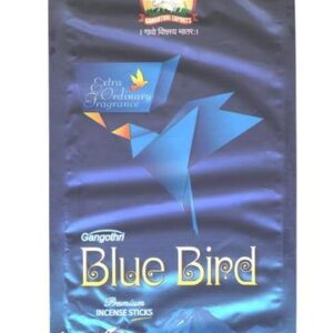 Blue Bird Agarbatti - 100% Natural Bamboo, 22 GM, Eco-friendly, Smooth Surface, Oriental Fragrance, Easy To Clean, Round Shape, Ideal For Religious Use