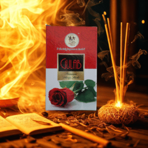 Gangotri Gulab Premium Dhoop Sticks