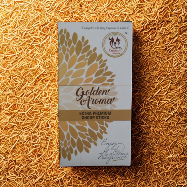 Gangotri Golden Aroma Extra Premium Dhoop Sticks